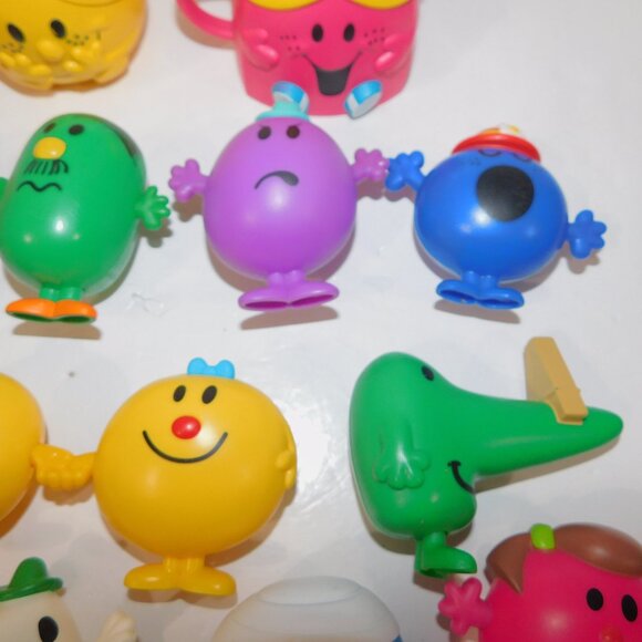 Lot 15 McDonalds Mr. Men & Little Miss Toy Figures and Cups R. Hargreaves - Picture 5 of 8